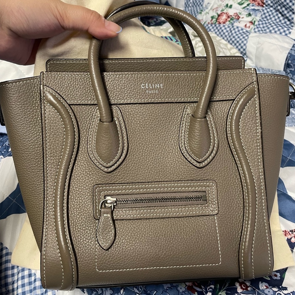 Celine Nano Luggage Handbag